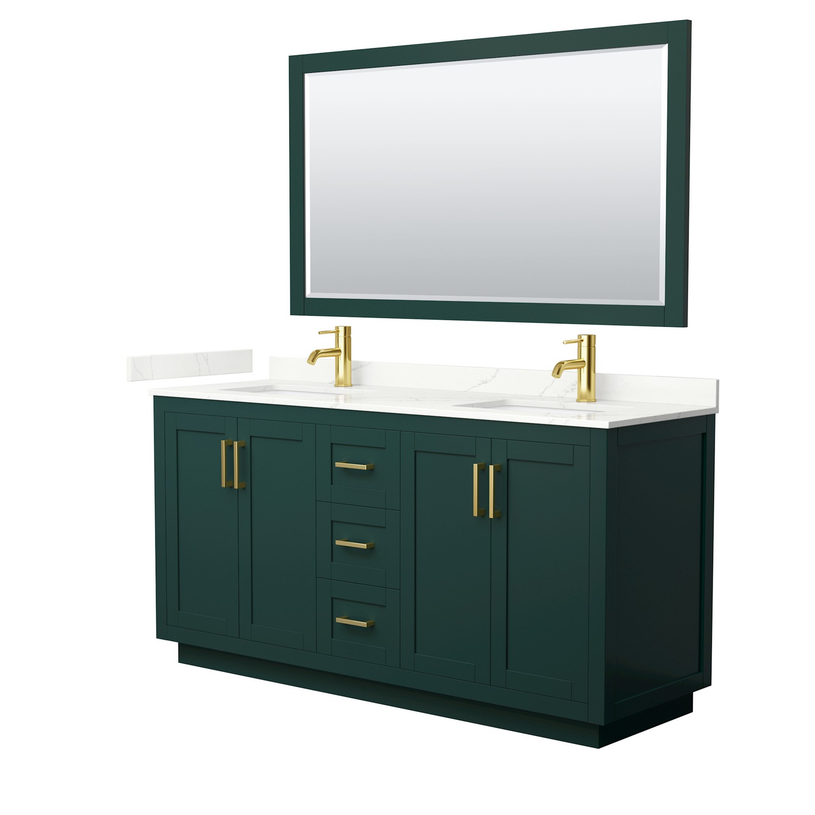 Wyndham Collection WCF292966D-QTZ-UNSM58 Miranda 66″ – Dark Gray / Giotto Quartz