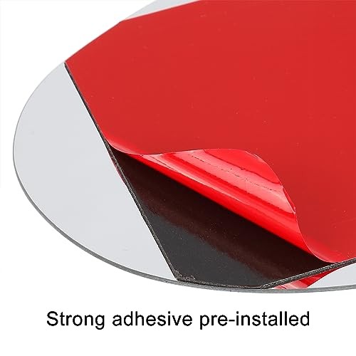 Passenger Right Side Rearview Replacement Mirror Glass W/Adhesive for VOLVO