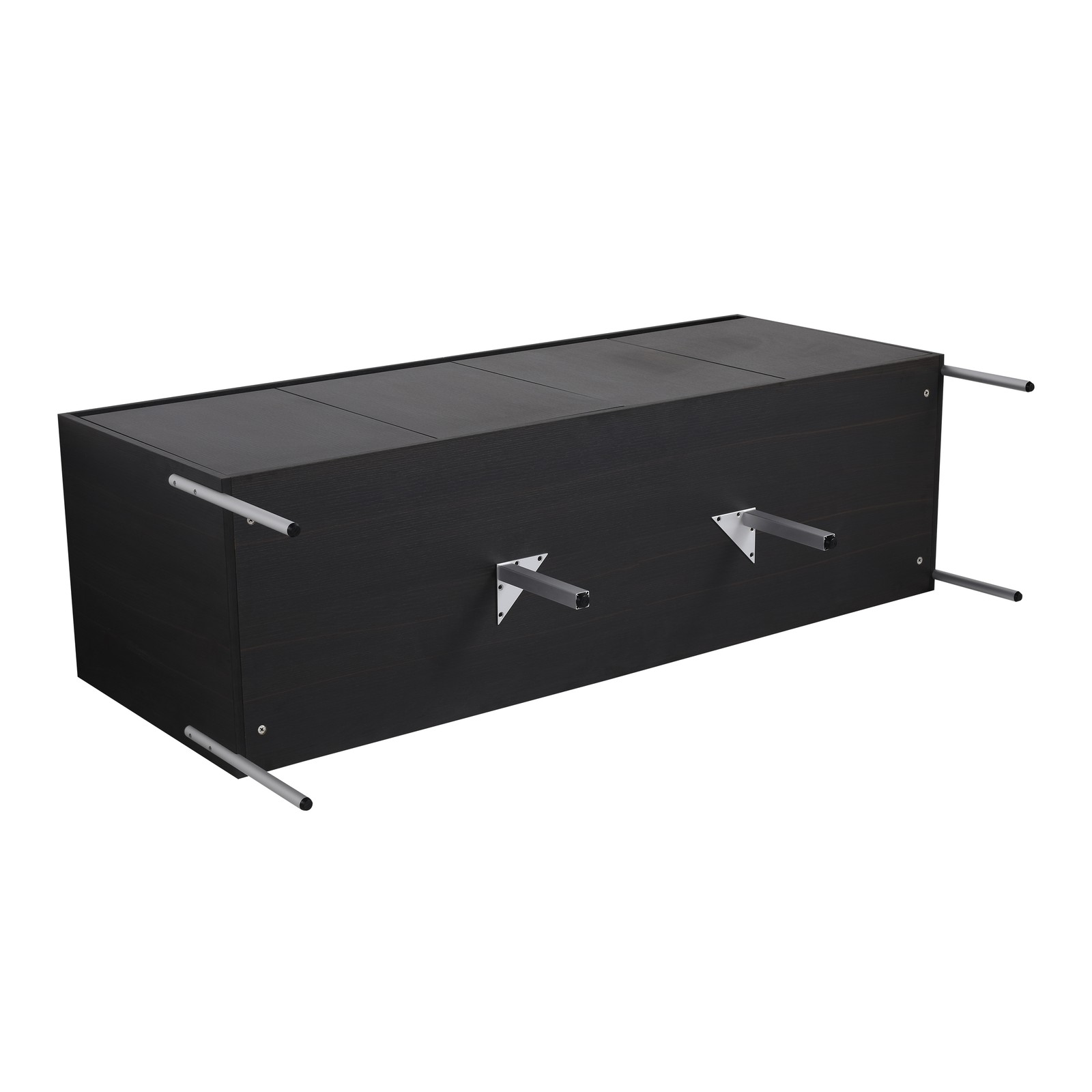 60 Inch Freestanding Bathroom Vanity Storage Cabinet Dark Oak Modern