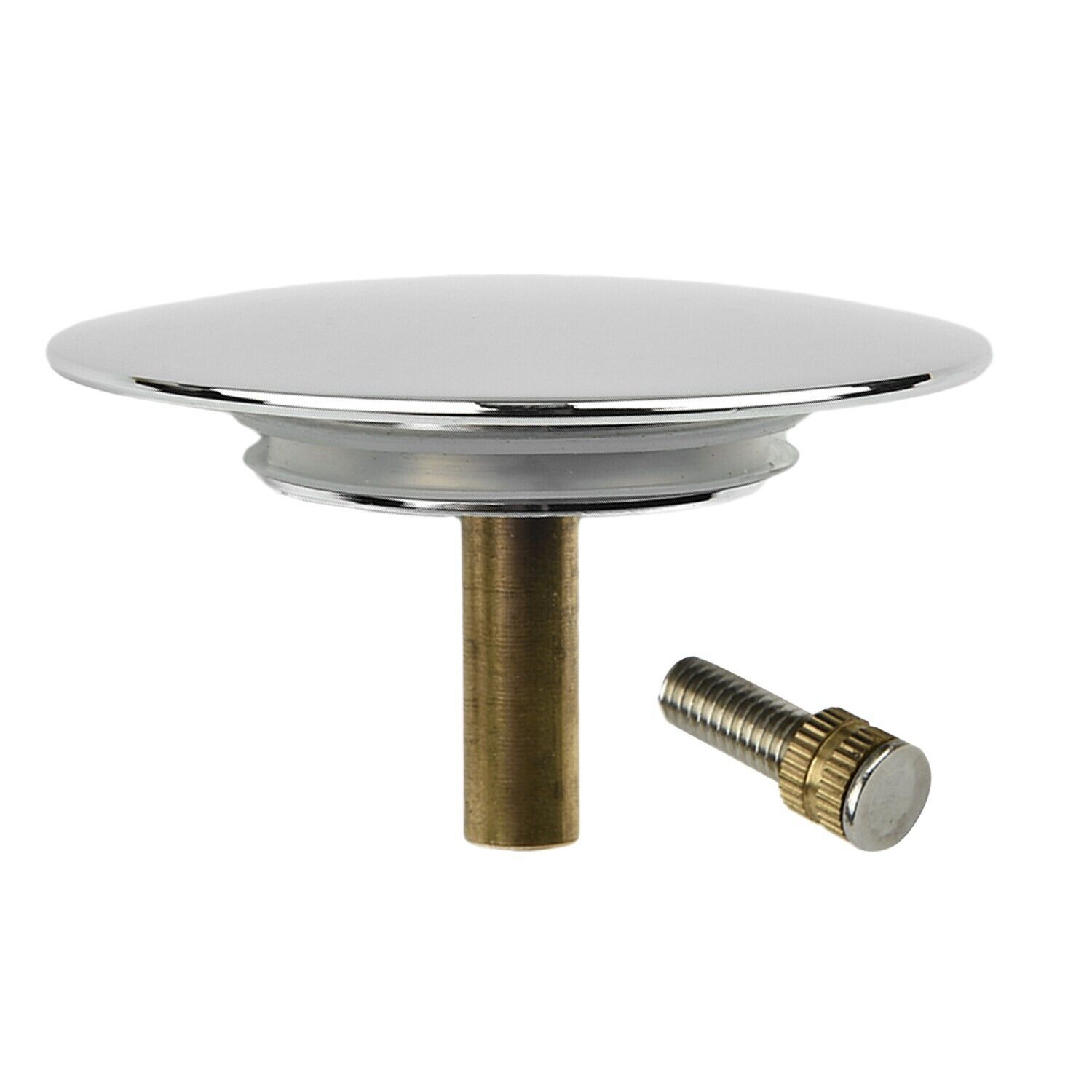70mm Bathtub Drain Stopper Bathroom Bath Tub Sink Waste Pop-Up Plug Replacement