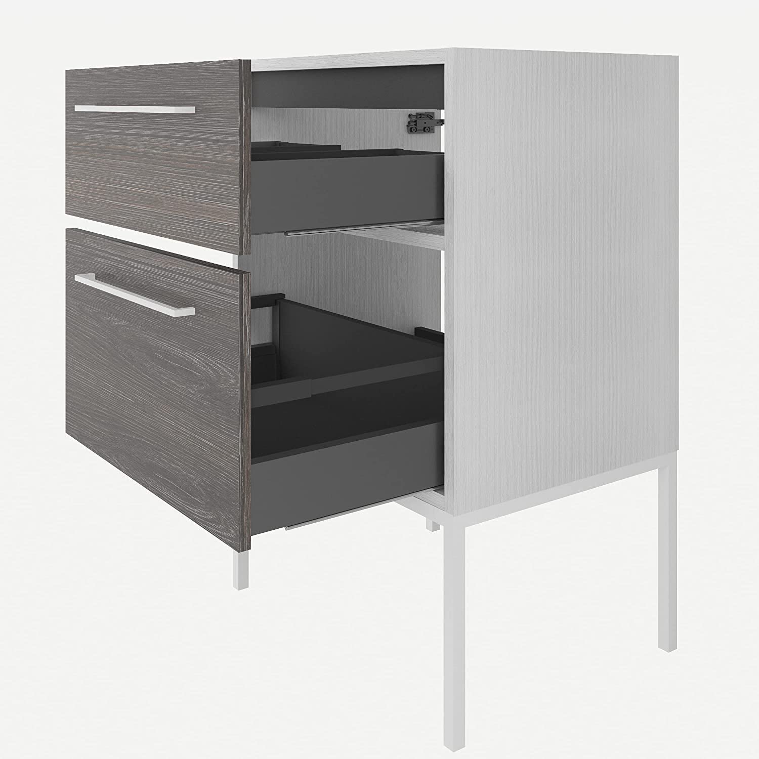 Randalco Chelsea 32″ Vanity | Charred Oak Wood | 32 X 35 X 18 in | Cabinet +…