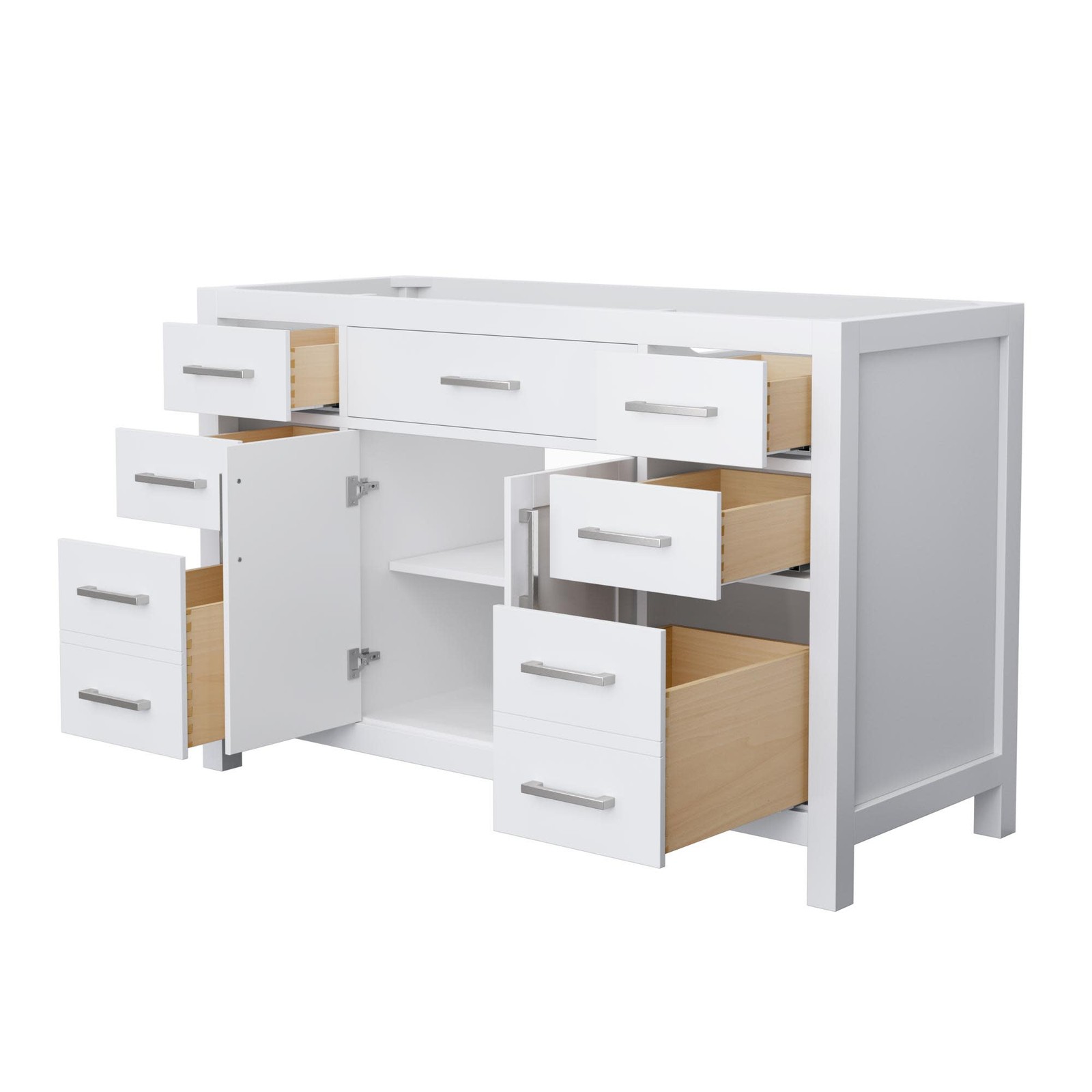 Wyndham Collection WCG242454S-CX-MXX Beckett 53″ Single – Green / Brushed Gold