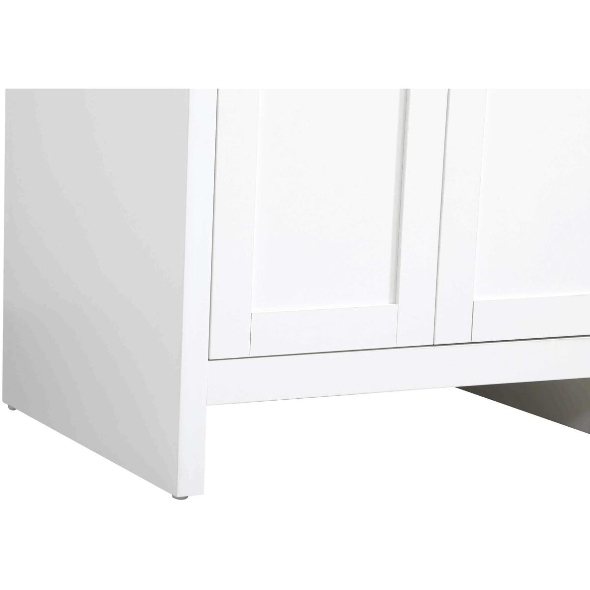 Elegant Lighting VF25130MWH Finnley 30 X 34 inch White Bathroom Vanity Cabinet