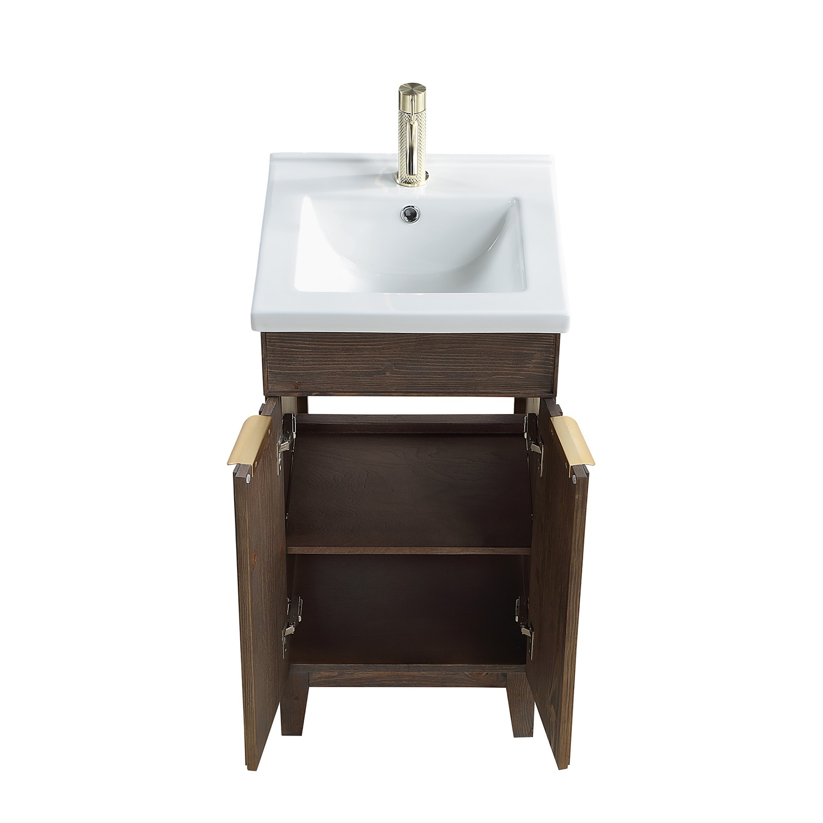 Miseno MV-NM-PALO18-WHT Palos 18″ – Spruce Antique Brown