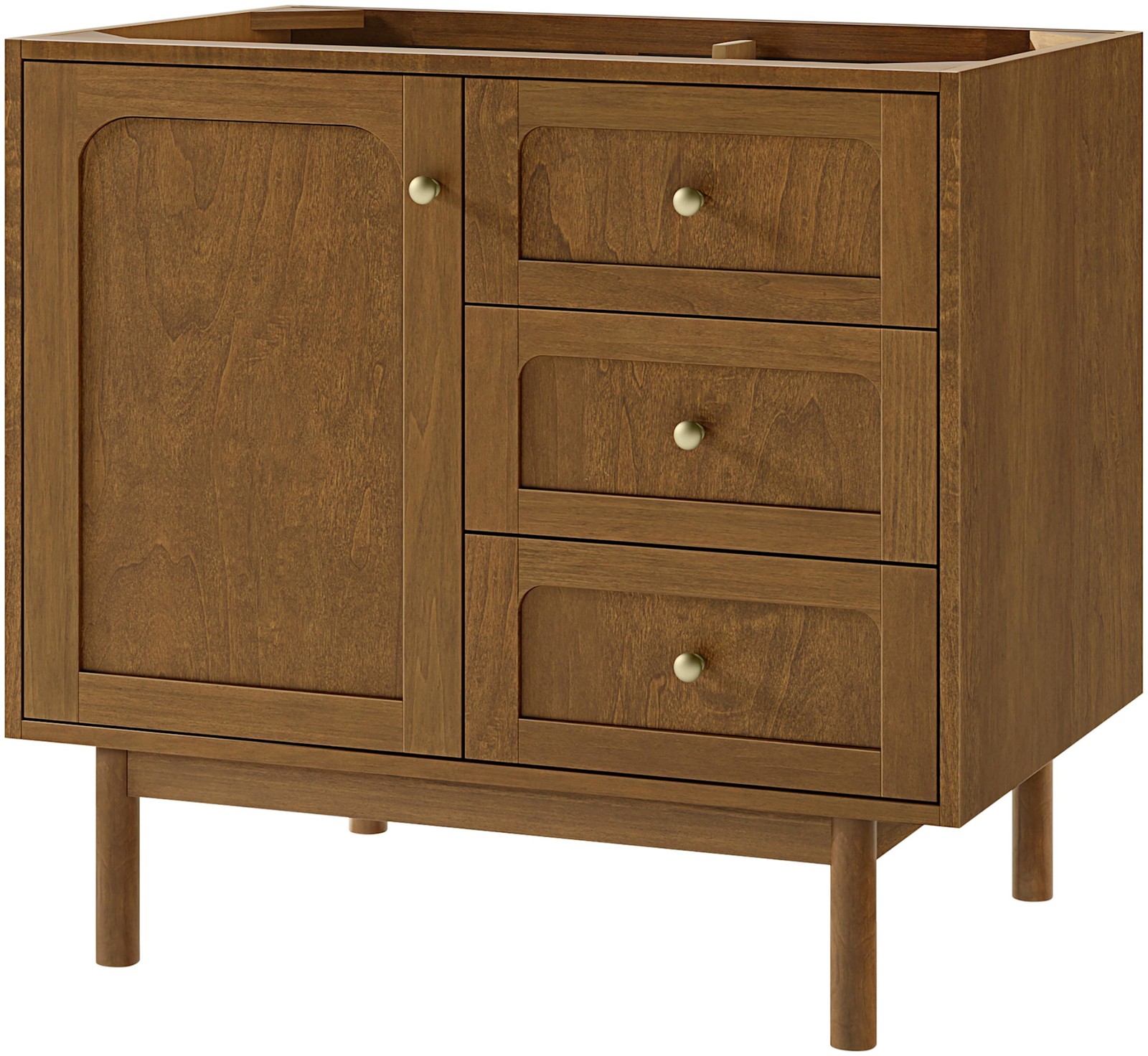 James Martin Vanities 545-V36-3CSP Laurent 36″ Single Basin – Light Natural Oak