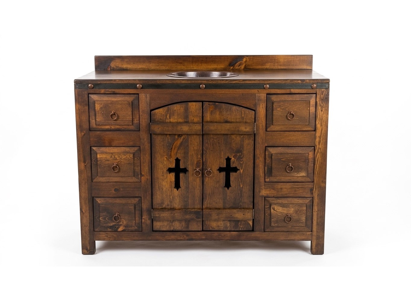 Templar Crusaders Rustic Bathroom Vanity