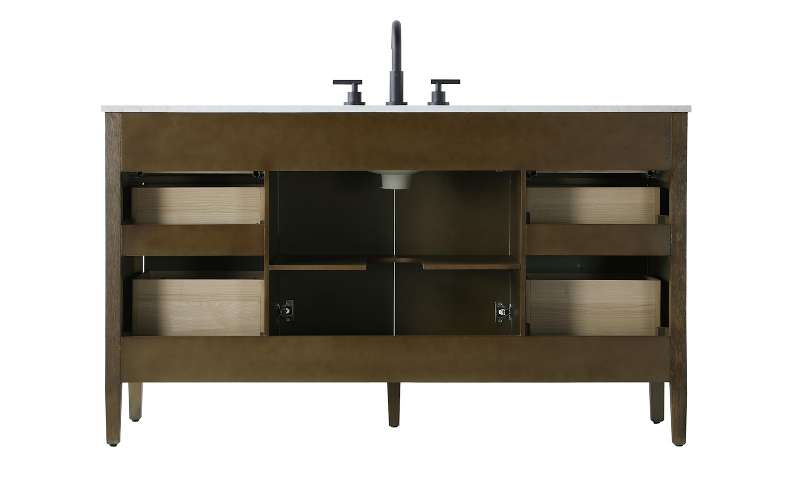 Elegant Lighting VF29660 Blakely 60″ – Hazel Oak