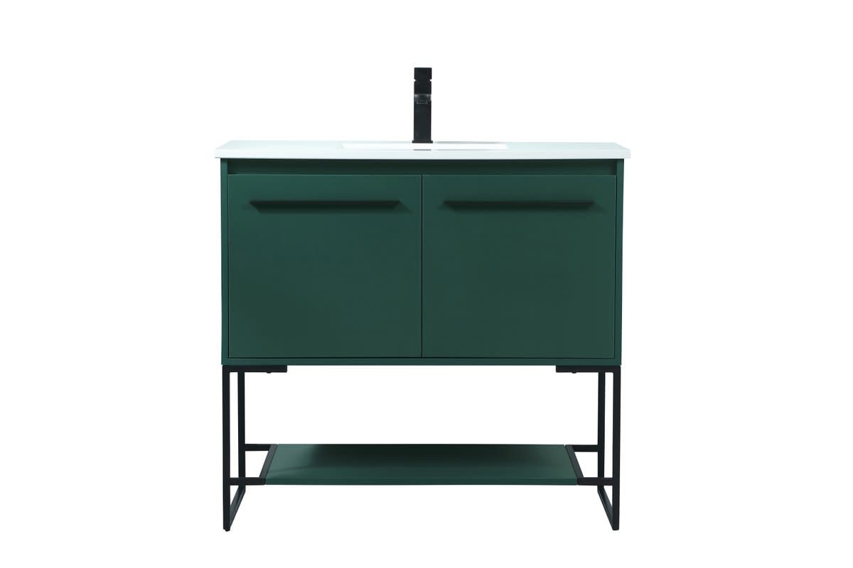 Elegant Lighting VF42536M Sloane 36″ – Green