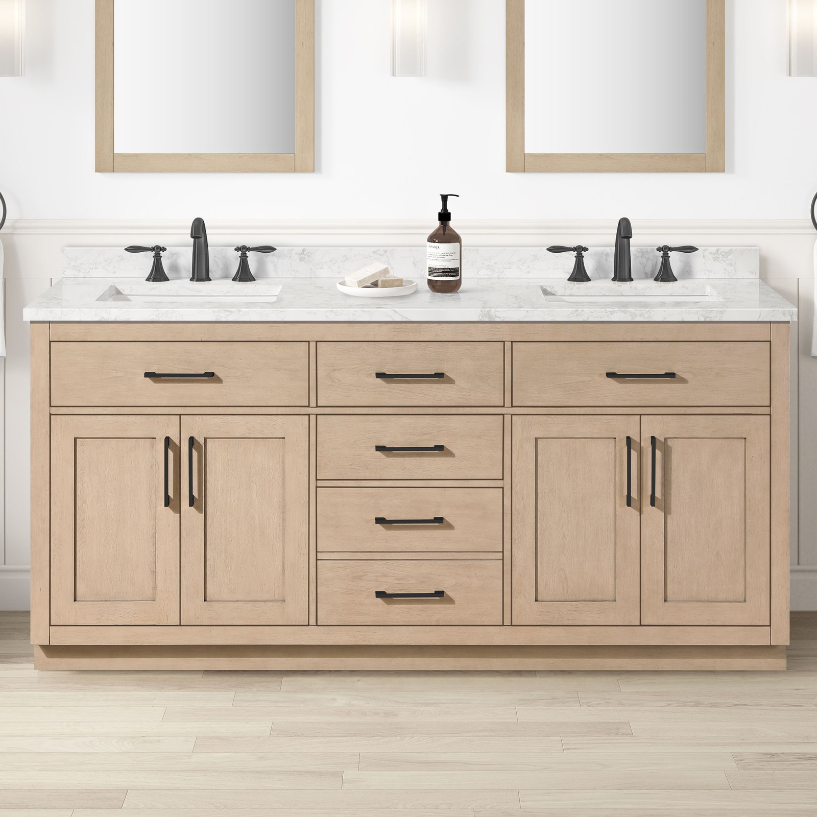 Ove Decors 15VVA-ALO272 Athea 72″ – Sahara Birch