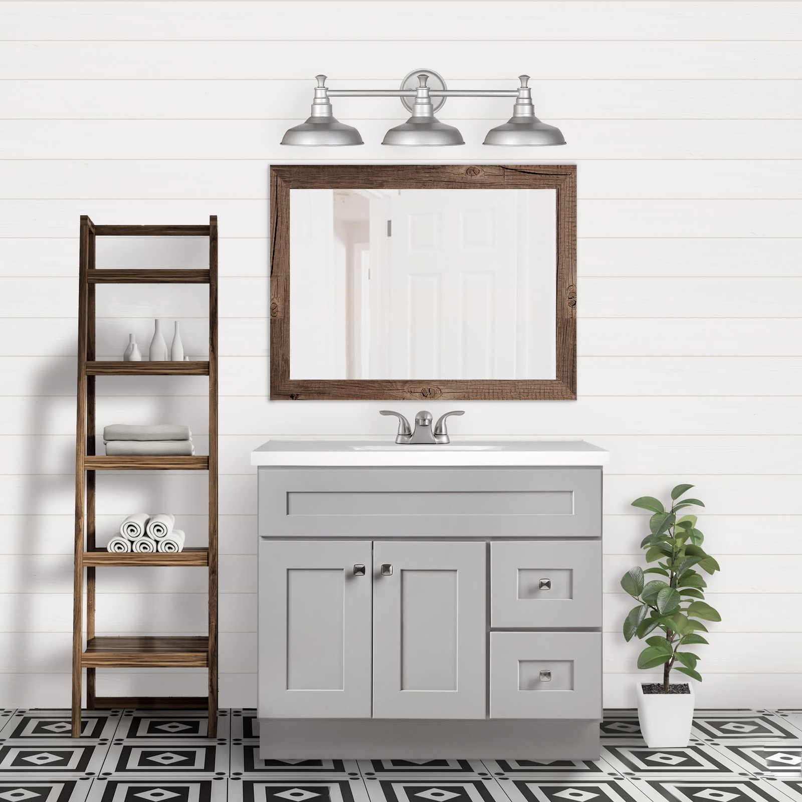 Design House 215749 Brookings 36″ Single – Grey