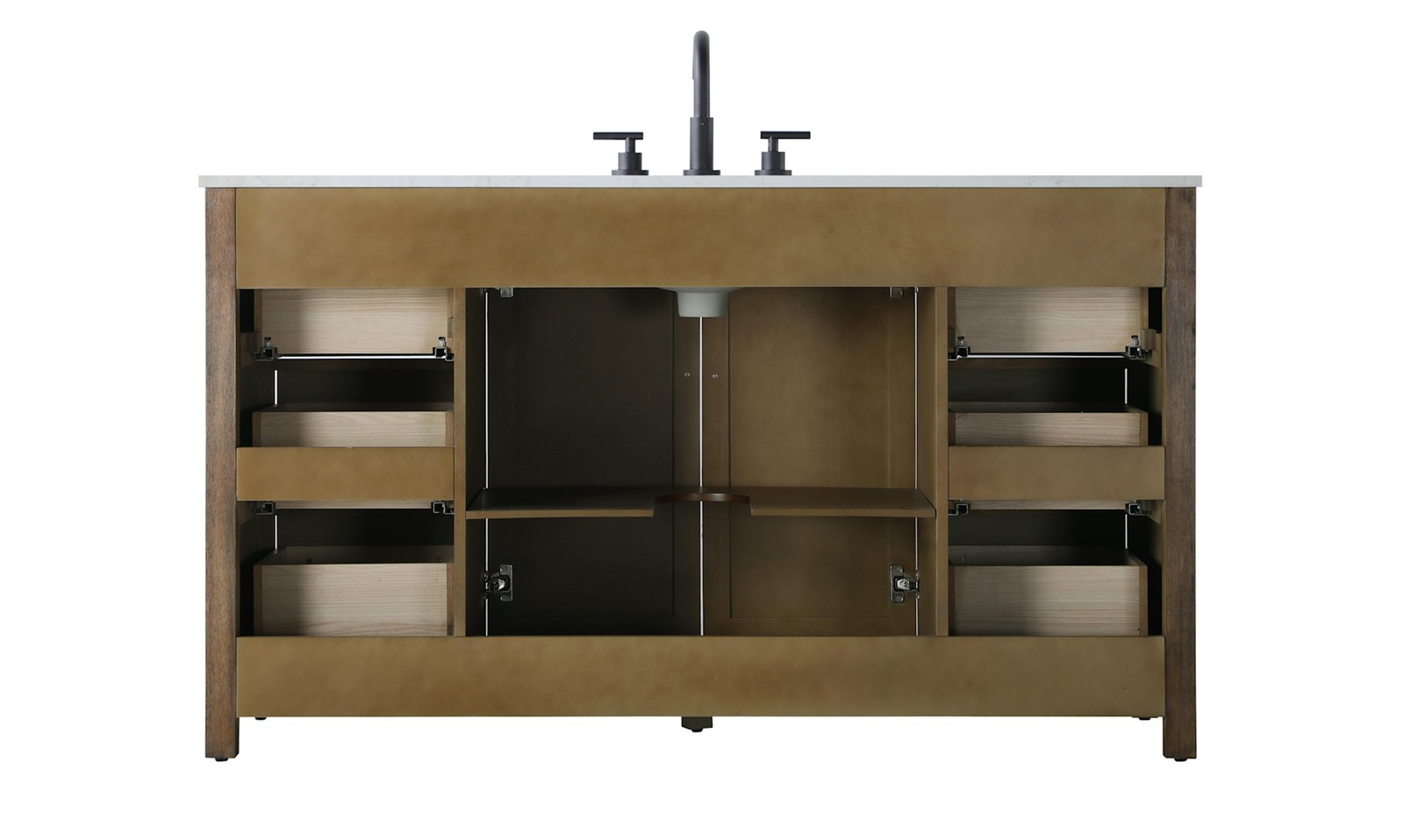 Elegant Lighting VF29560 Alina 60″ – Hazel Oak