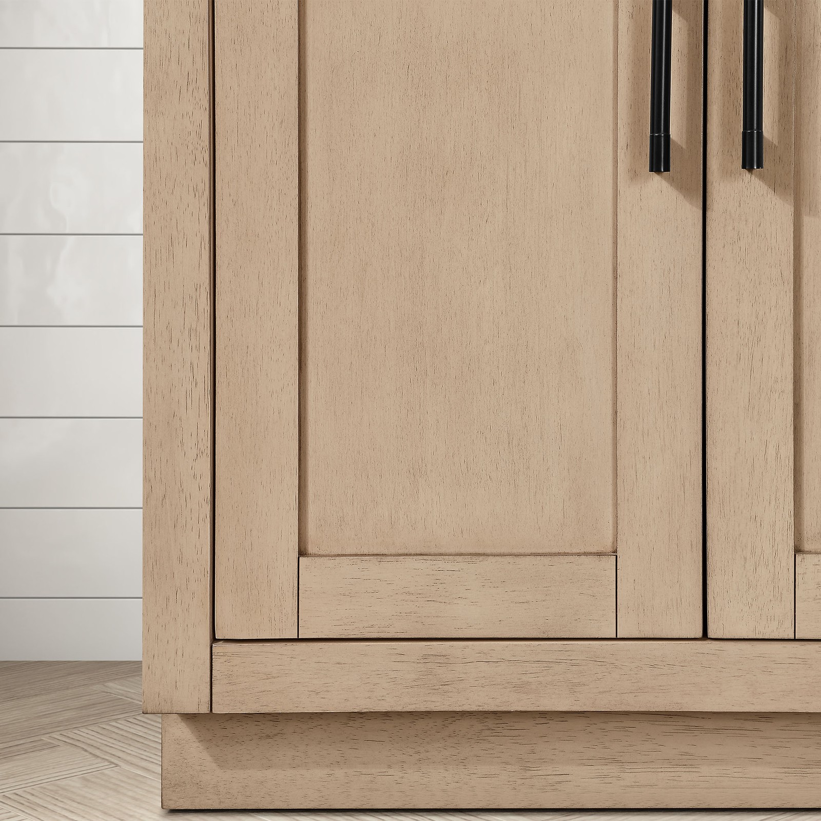 Bailey 30″ Bathroom Vanity in Sahara Birch with White Countertop