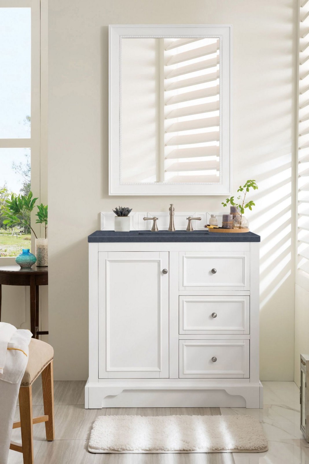 James Martin Vanities 825-V36-3CSP De Soto 36″ – White