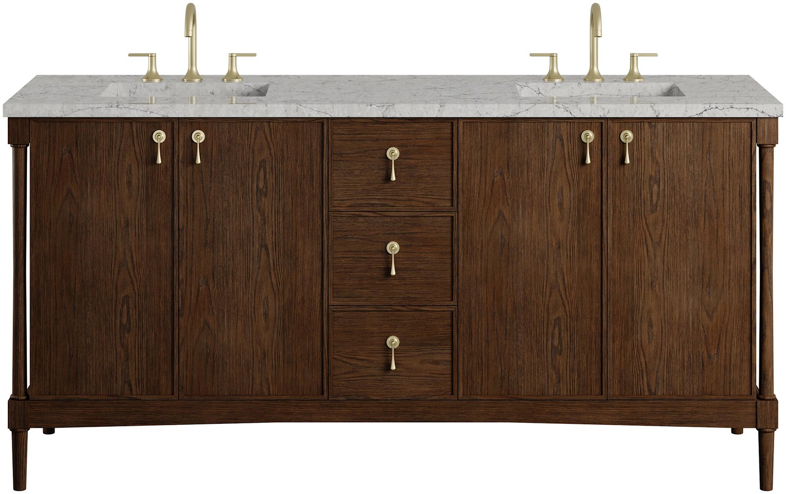 James Martin Vanities D680-V72-3EJP Kinnsden 72″ – Sable Oak