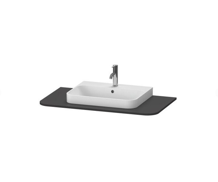 Duravit Happy D.2 Plus Collection 39″ Single Console Single Cut-Out HP031E08080
