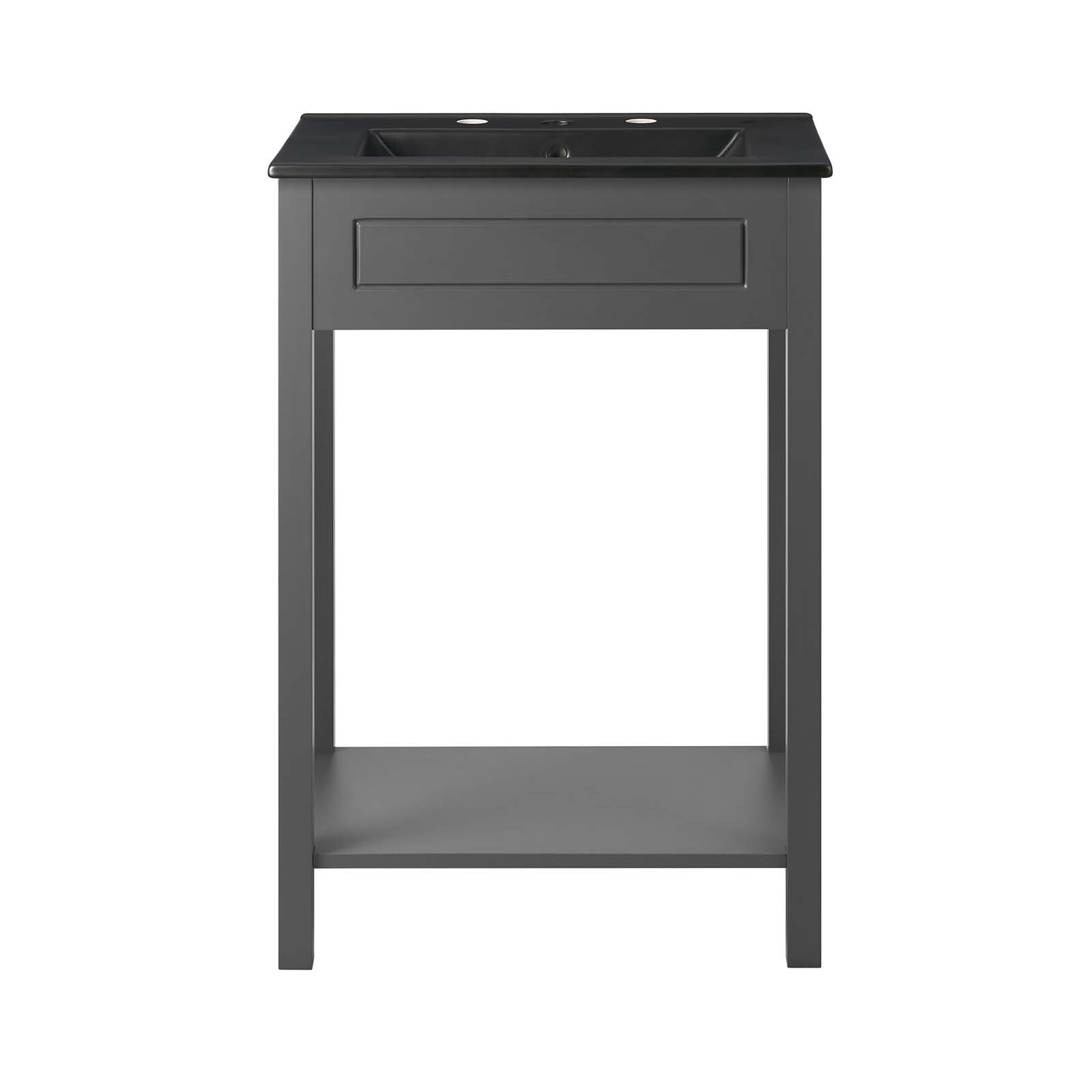 Modway Altura 24″ Bathroom Vanity in Gray Black