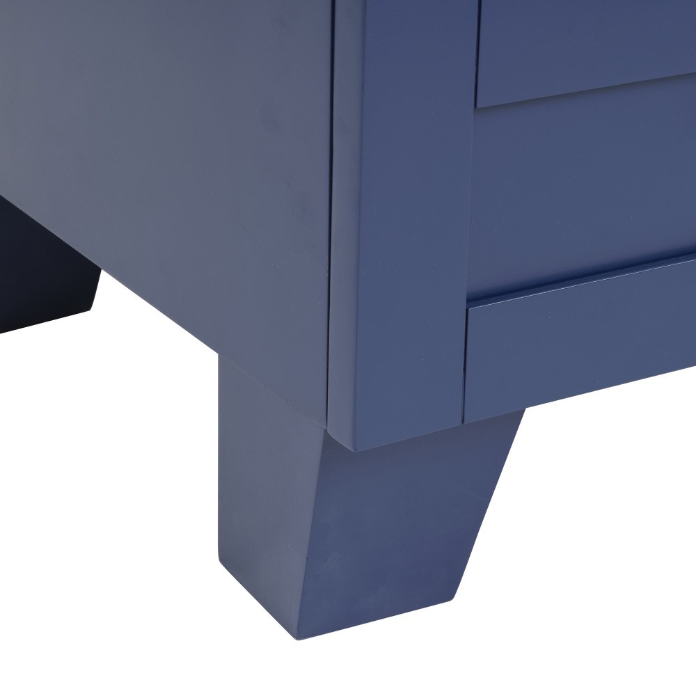 Bathroom Vanity W Ceramic Sink Soft-Close Drawers