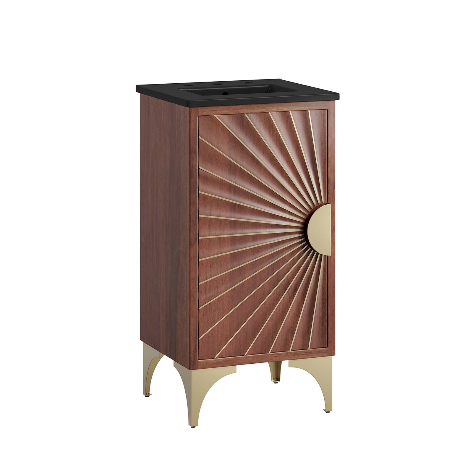 Daylight 18″ Bathroom Vanity in Black Walnut