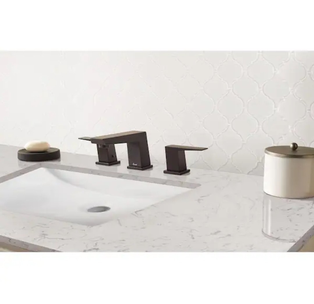 ✨️ A&A SurfacesCelestina 61 in. W x 22 in. D Engineered Marble Vanity Top