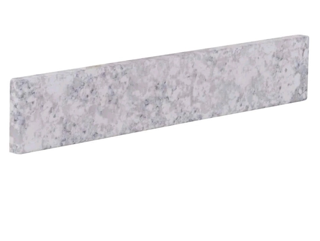 Home Decorators Collection 21 in. W Cultured Marble Vanity Sidesplash in Everest