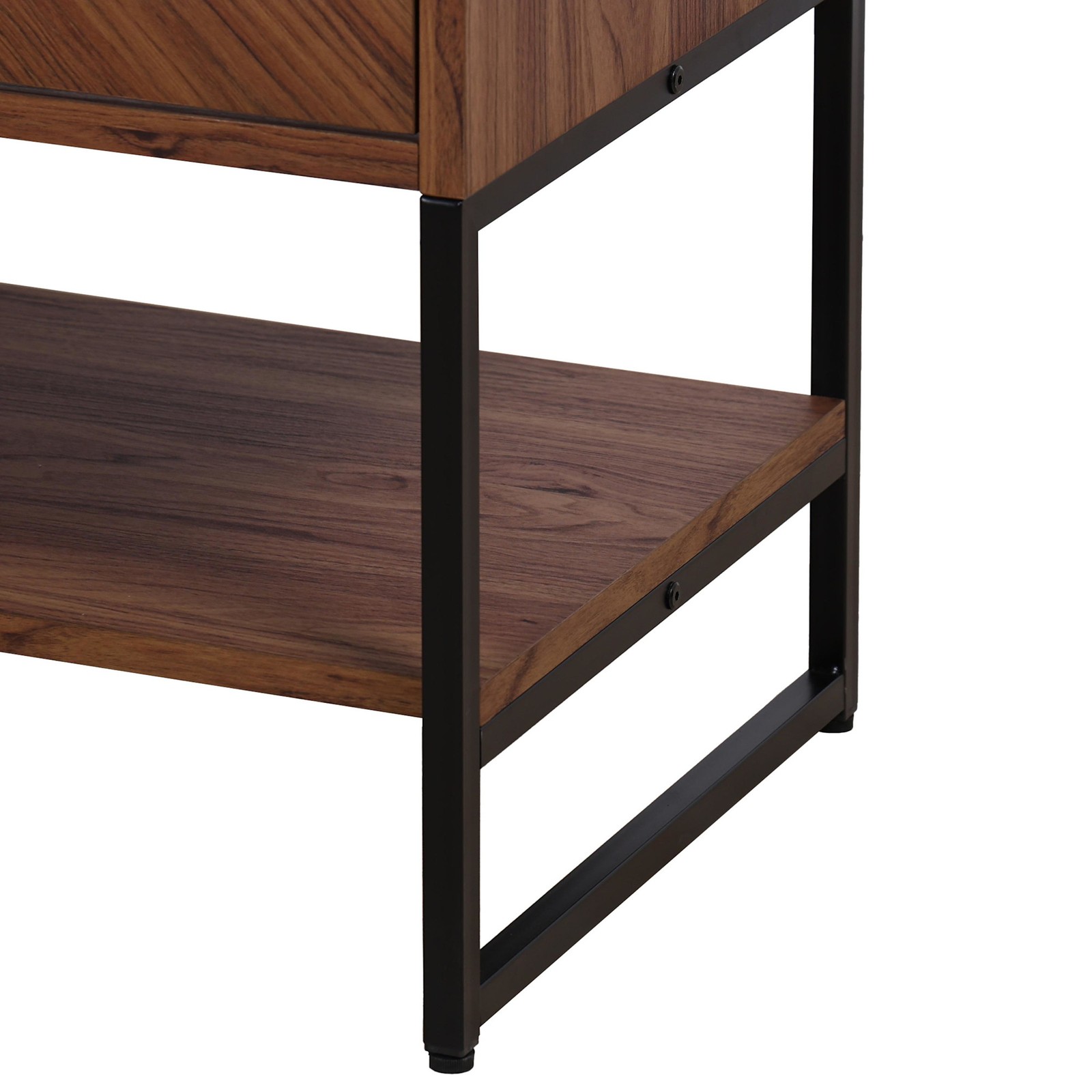 JONATHAN Y Lighting VAN1012 Juhl 19″ Single – Wood