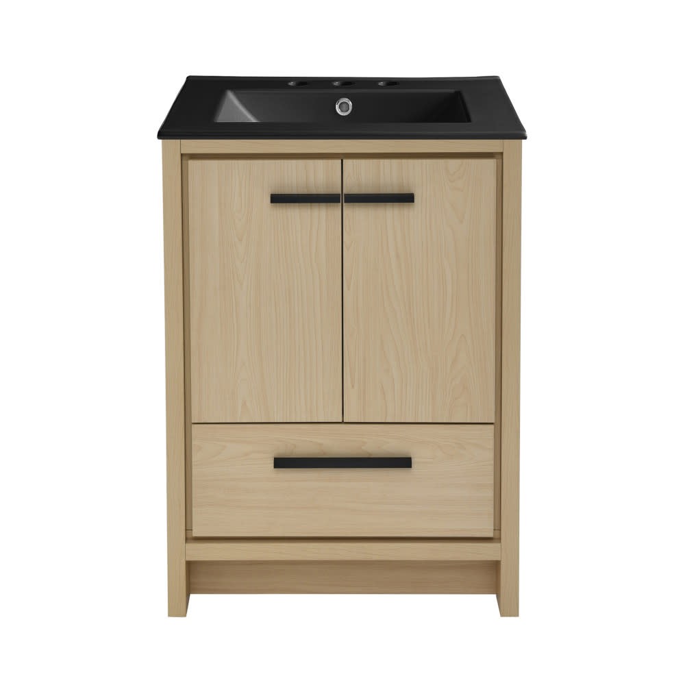 Swiss Madison SM-BV730L-3 Virage 24″ – Natural Oak / Matte Black