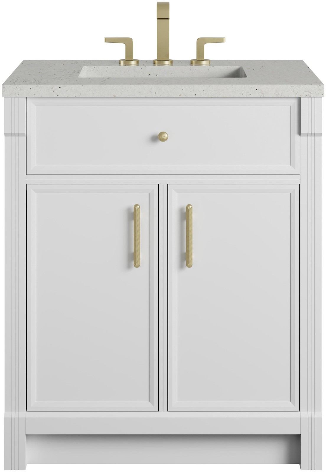 James Martin Vanities 660-V30-3LDL Bellshire 30″ – White