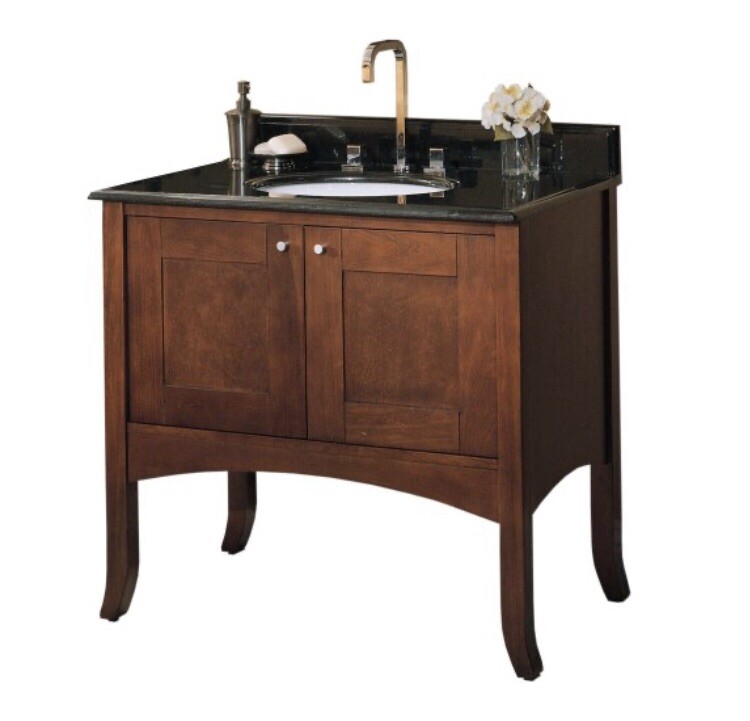 Fairmont Designs 125-36 Shaker Collection 36-inch Vanity Dark Cherry