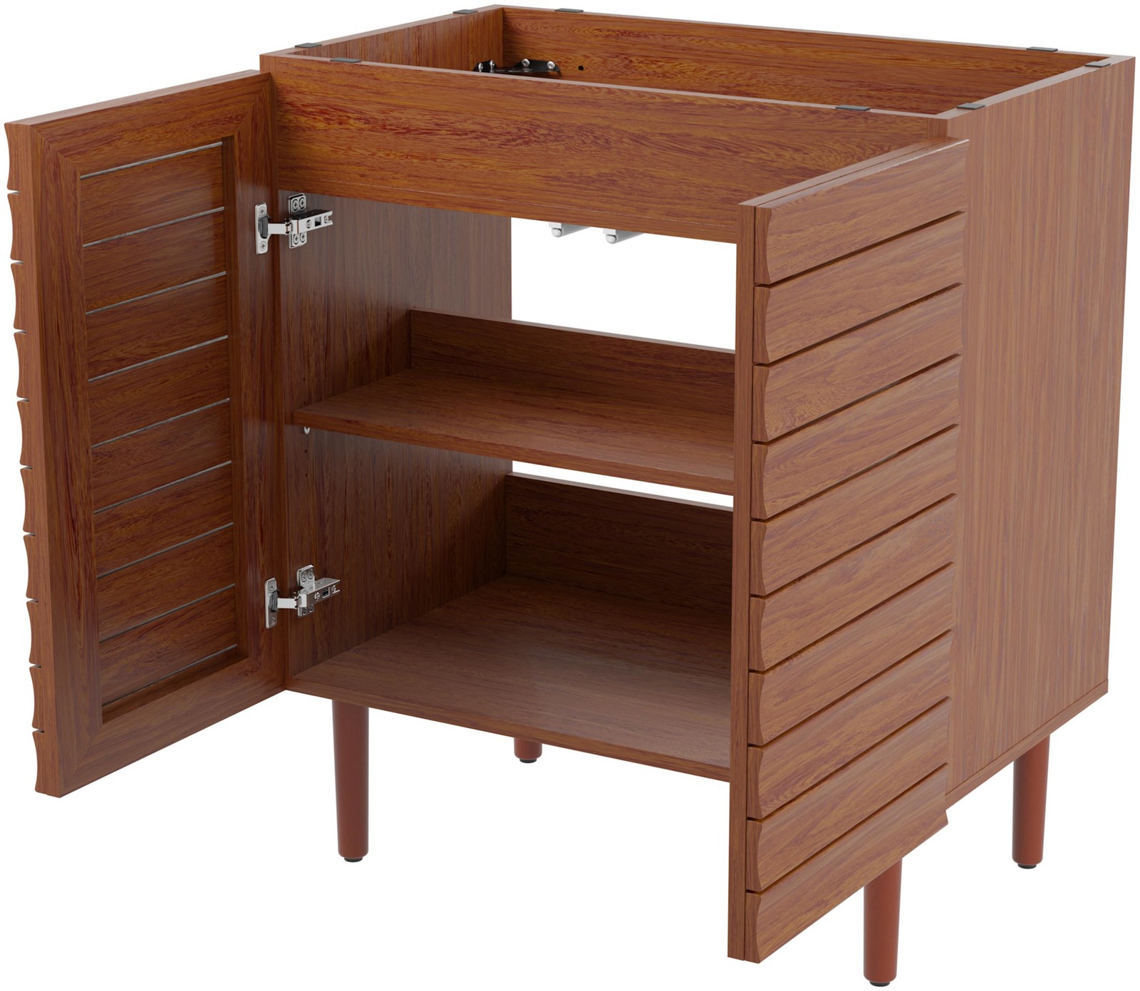 JONATHAN Y Lighting VAN1002 Aubert 30″ Single – Wood