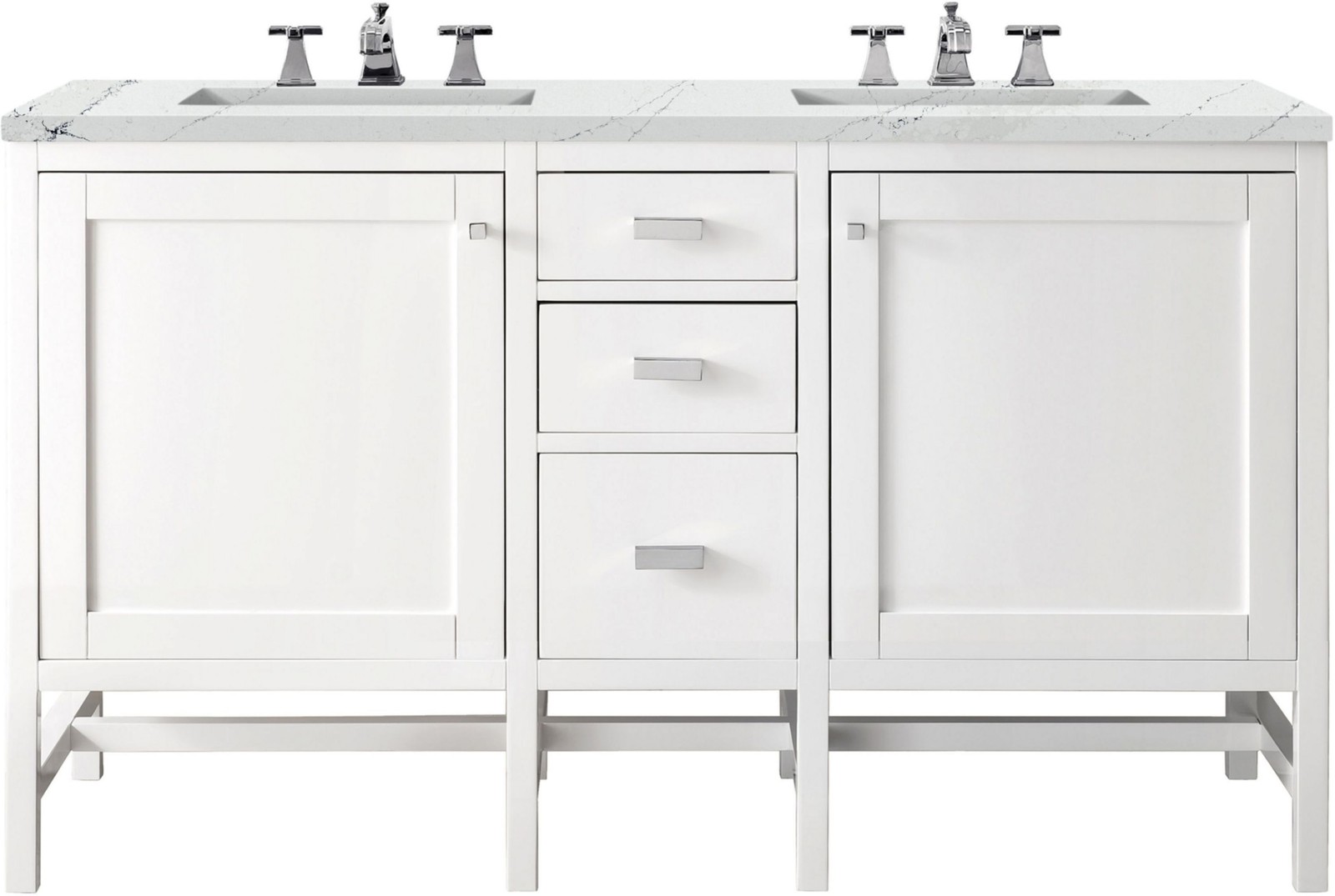 James Martin Vanities E444-V60D-3ENC Addison 60″ – White
