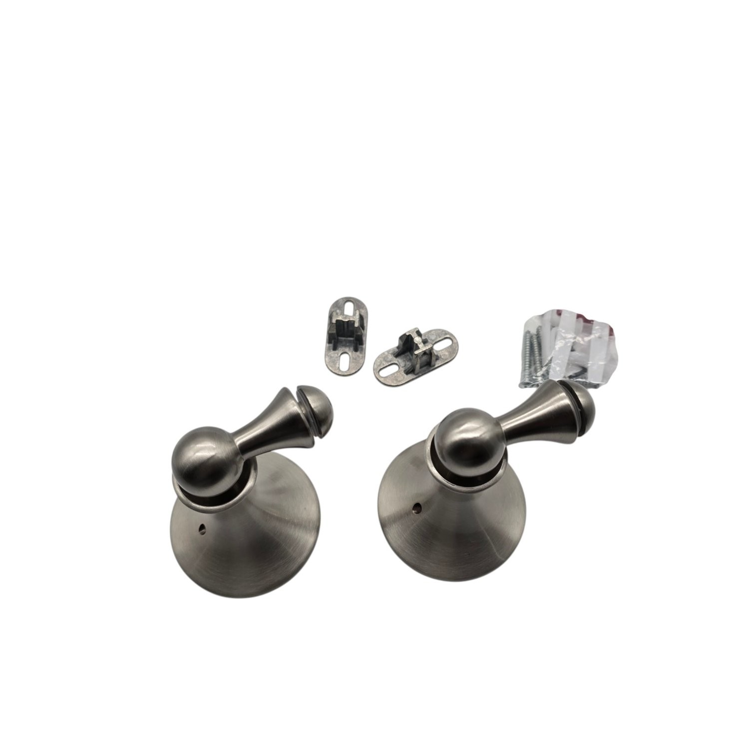 Moen DN7790BN Lounge Glass Bathroom Vanity Shelf Brushed Nickel Wall Mount