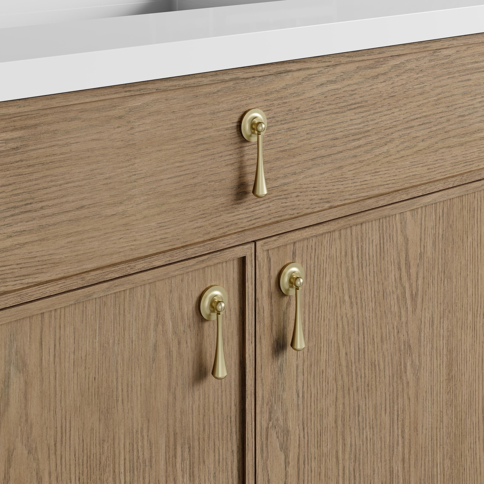 James Martin Vanities D680-V36-3PBL Kinnsden 36″ – Sable Oak