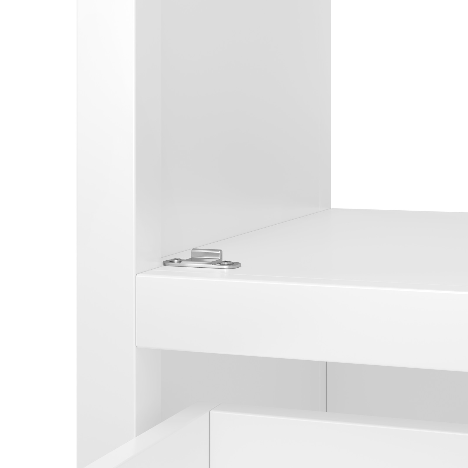 20″ Bathroom Vanity with Ceramic Sink, Cabinet & Drawer, White