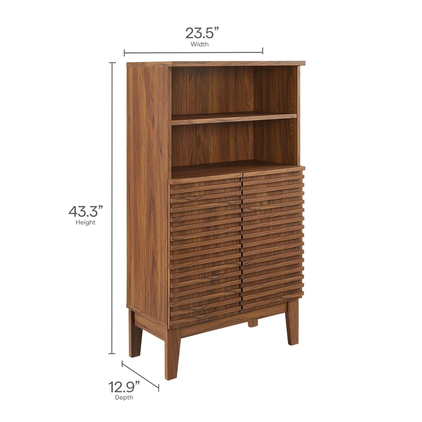 Render Freestanding Bathroom Storage Cabinet