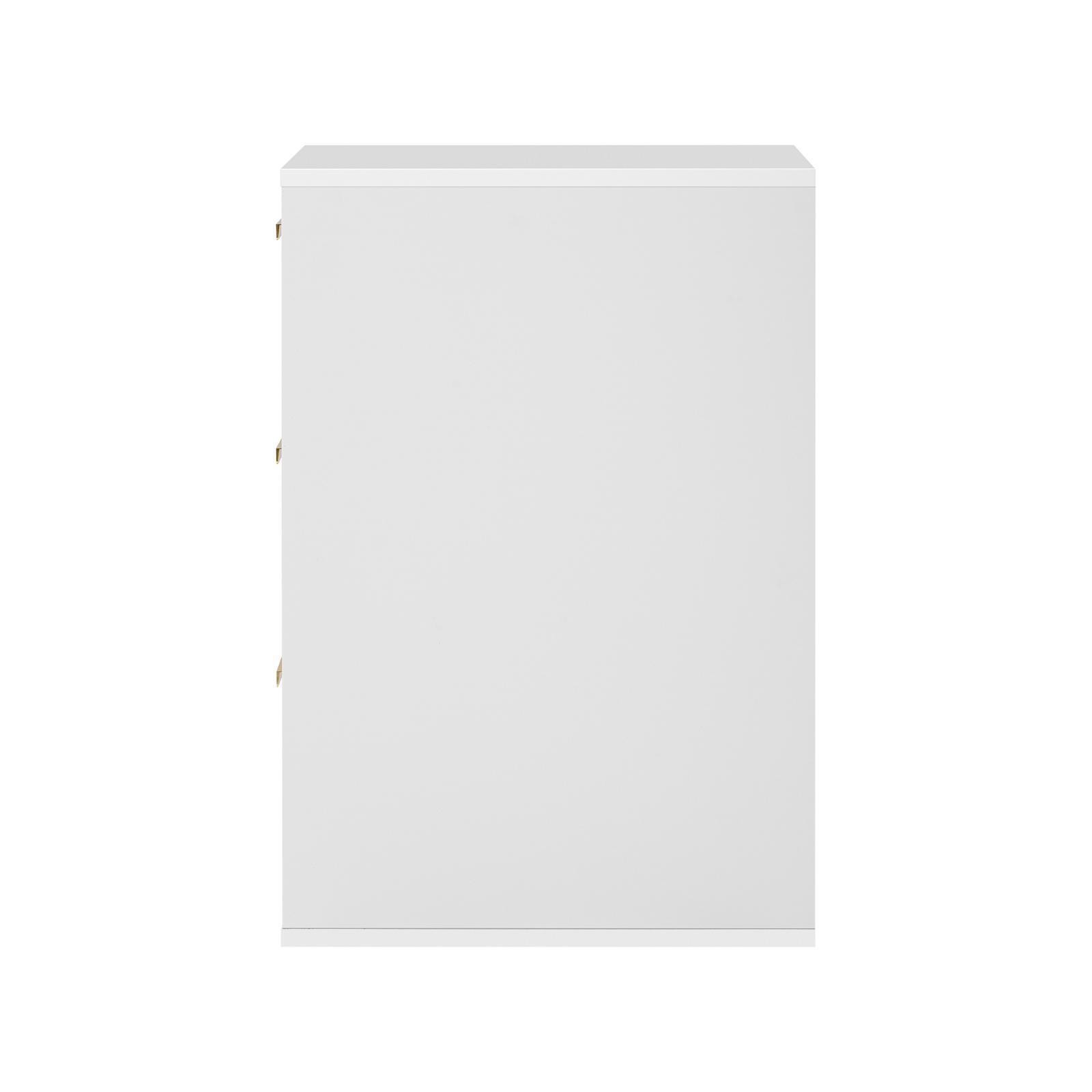 12 Inch Bathroom Cabinet with Metal L Handle Wall Mounted Organizer for Sink and