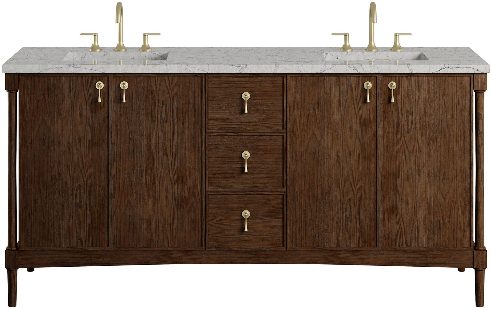 James Martin Vanities D680-V72-3EJP Kinnsden 72″ – Sable Oak
