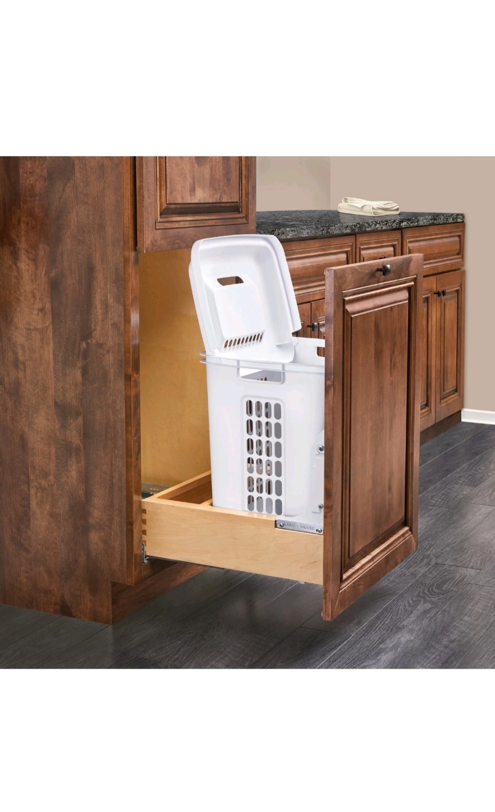 Rev-A-Shelf 4WH-RM-15DM-1 Wood Classics 14-1/4″W Soft Close / Open –
