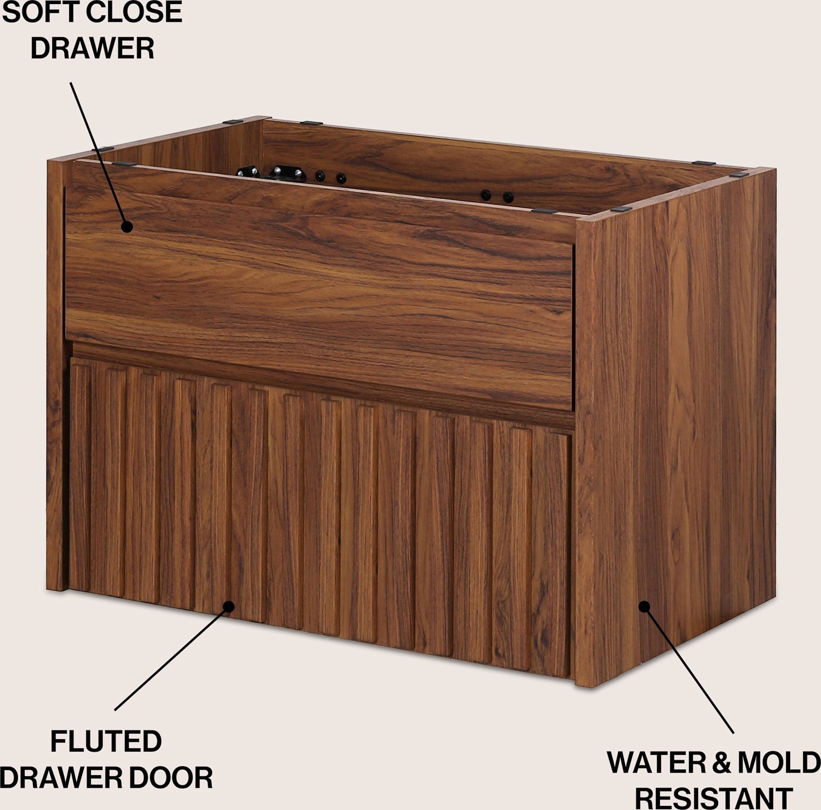 JONATHAN Y Lighting VAN1017 Sherwin 29″ Single Wall Mounted – Wood