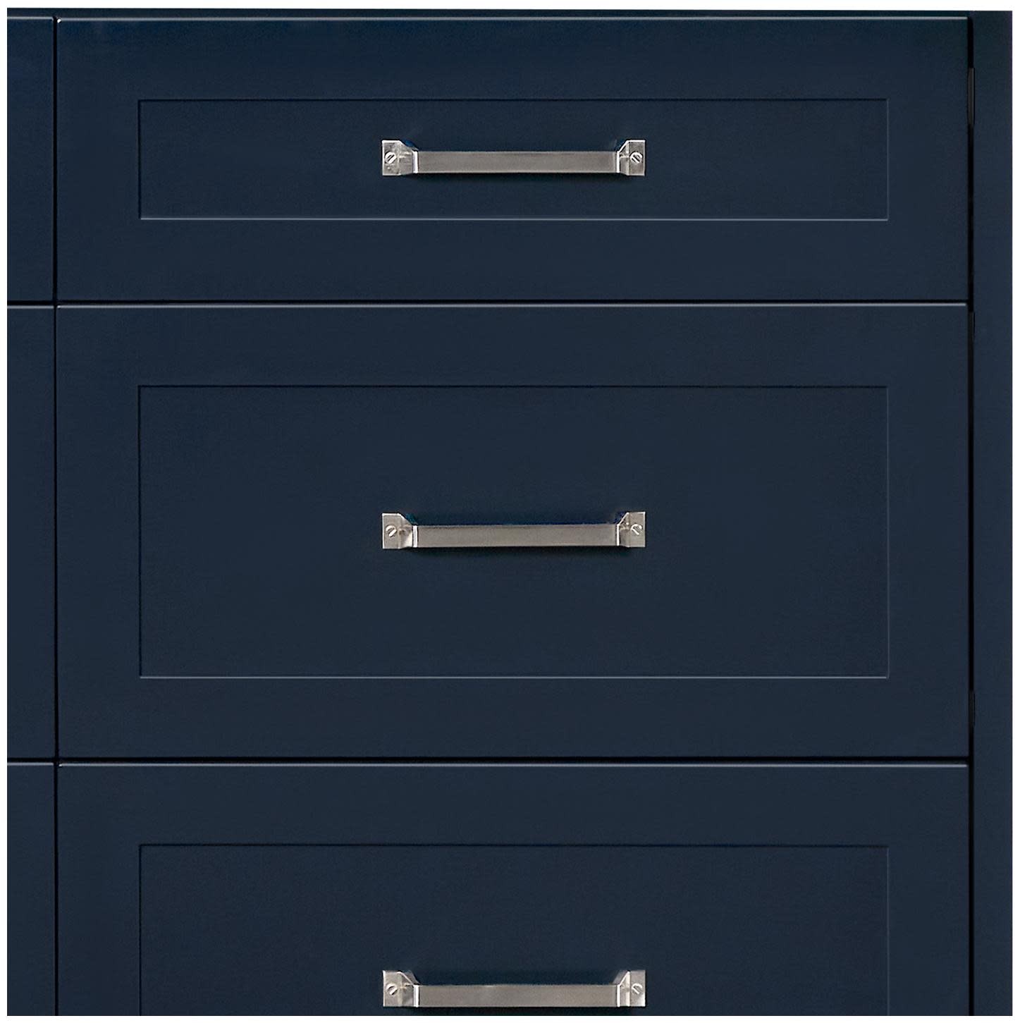 Ariel B61DCWRVO Monroe 61″ – Midnight Blue / Italian Carrara Marble Top /