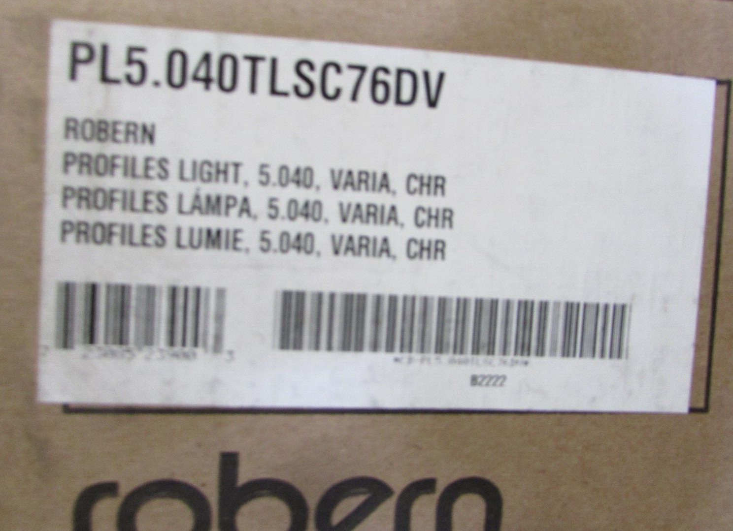 Robern PL5.040TLSC76DV – Profiles Modular Variable Light, 5″ x 40″ – Chrome