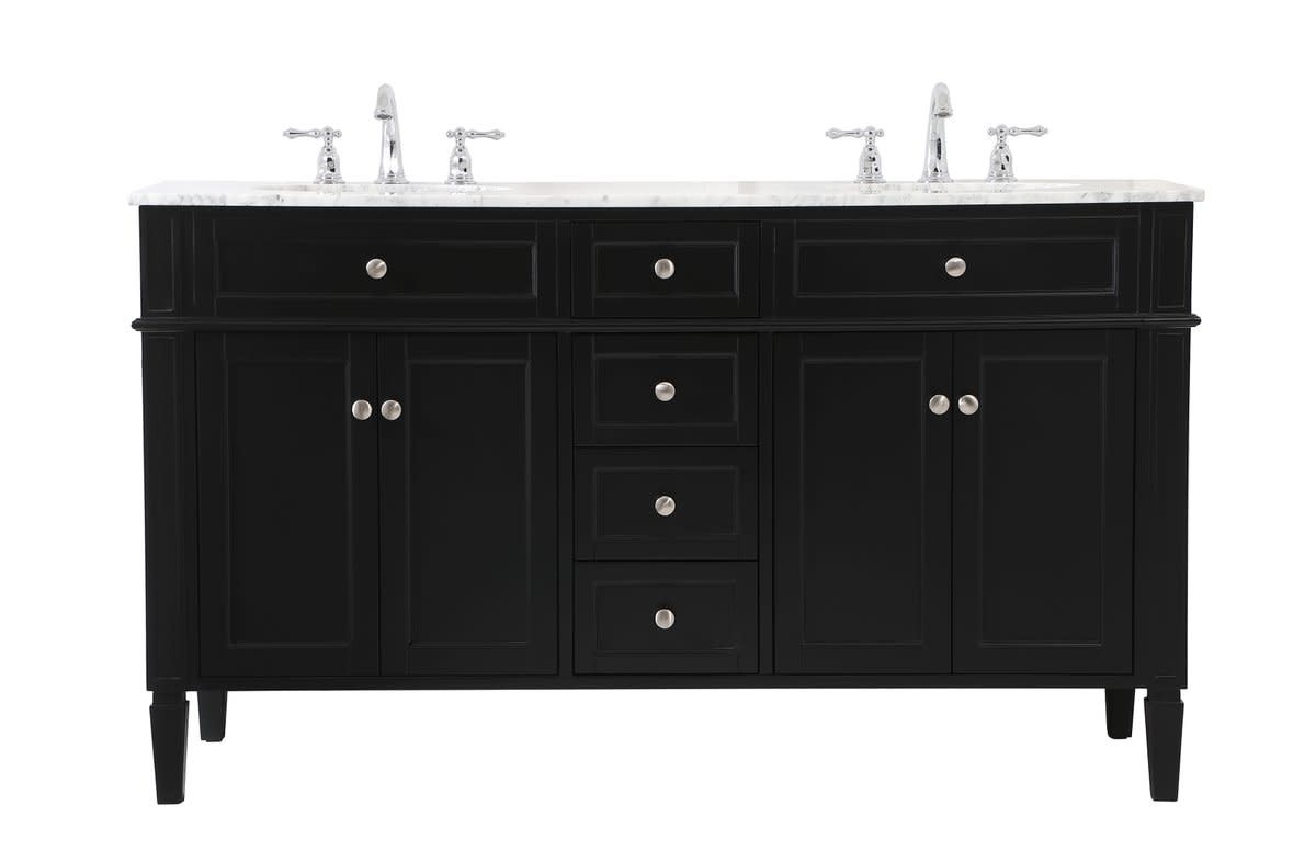 Elegant Lighting VF12560D Park Avenue 60″ – Black