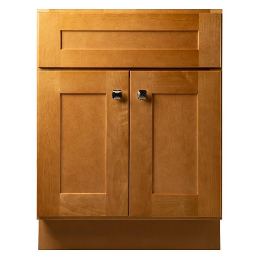 Brookings Wood Vanity w/o Top-Modern Birch 24in.x18in.