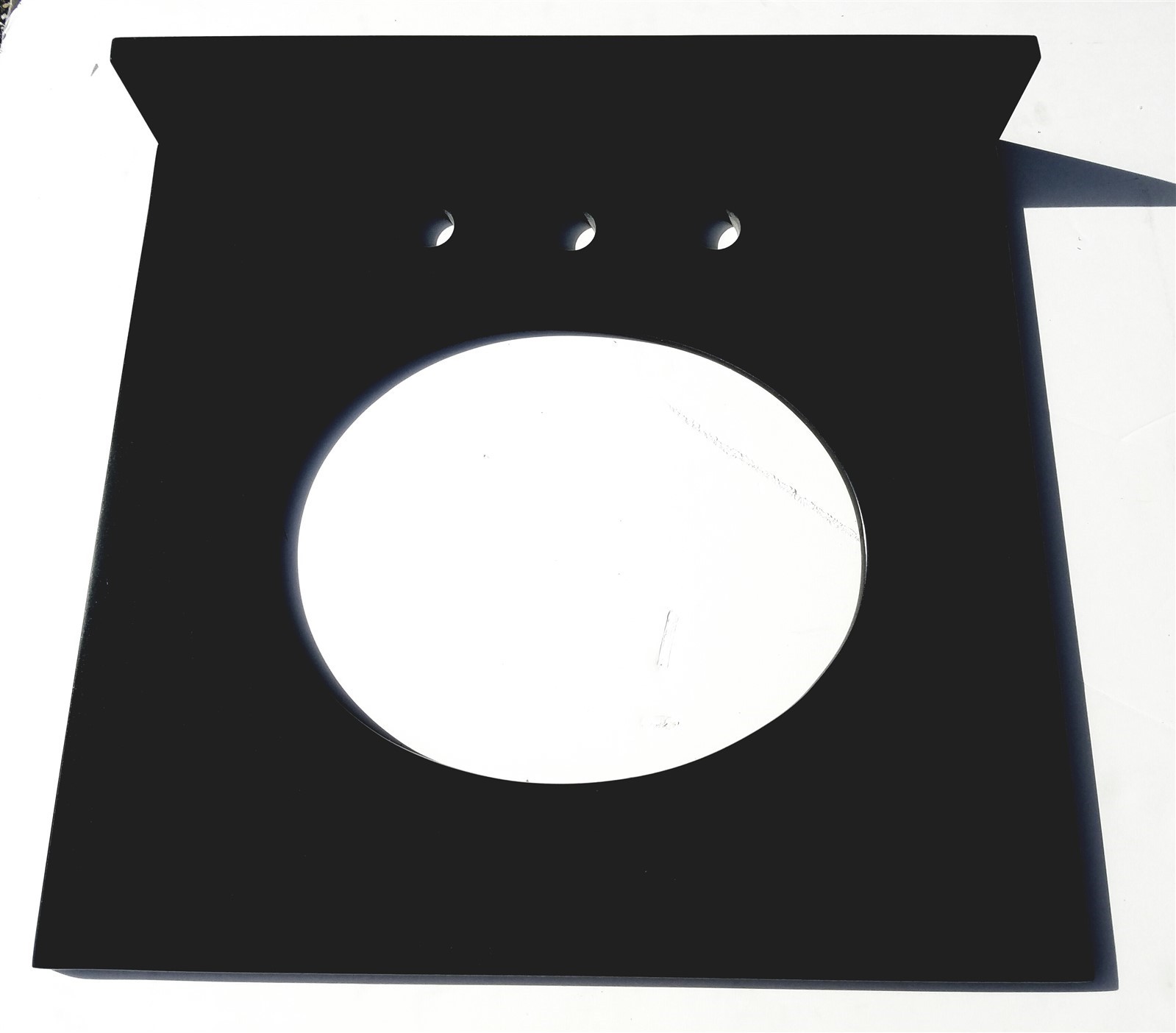 Suneli Madeli 24×22″ Torino Black Granite Bathroom Vanity Top w/ backsplash $689