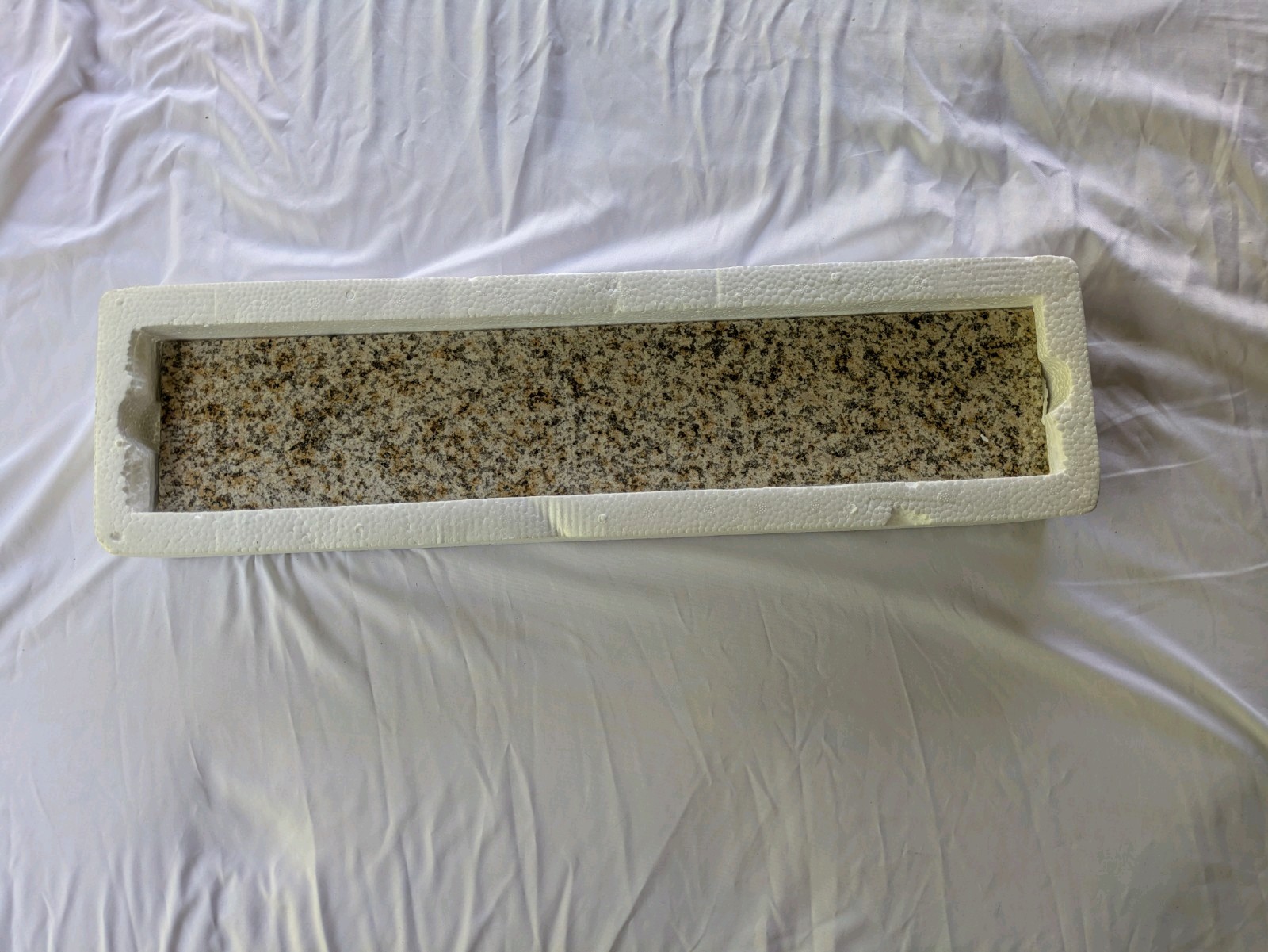 Home Decorators Collection Granite Vanity Sidesplash in Beige 20″