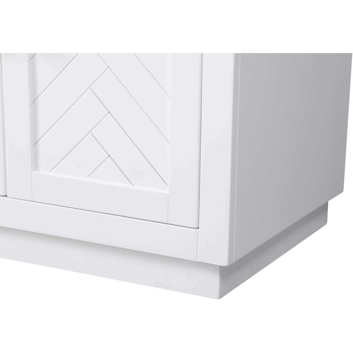 Elegant Lighting VF29030WH Chase 30 X 34 inch White Bathroom Vanity Cabinet
