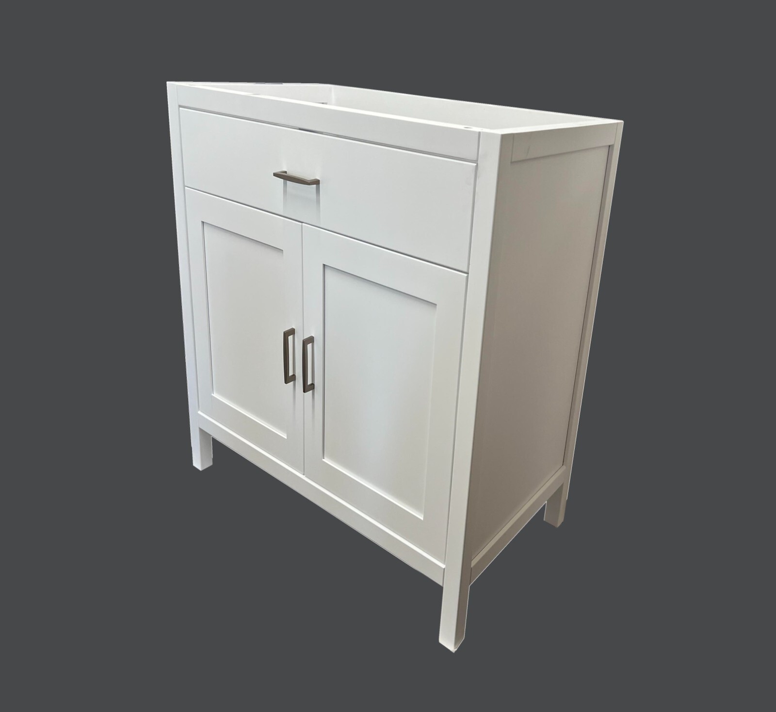 24″ White Shaker Single-sink Bathroom Vanity Base Cabinet NE-V2421-WH