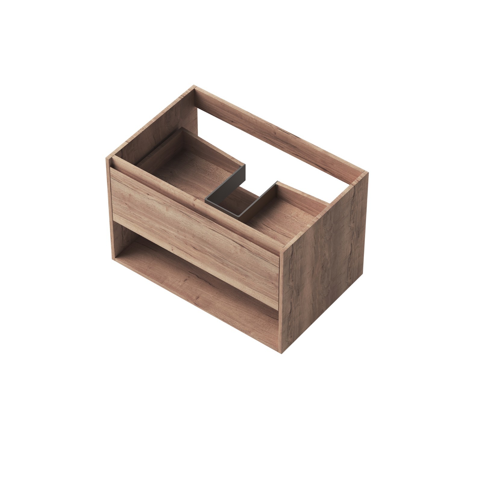 29” Wall Mounted Floating Bathroom Vanity only base