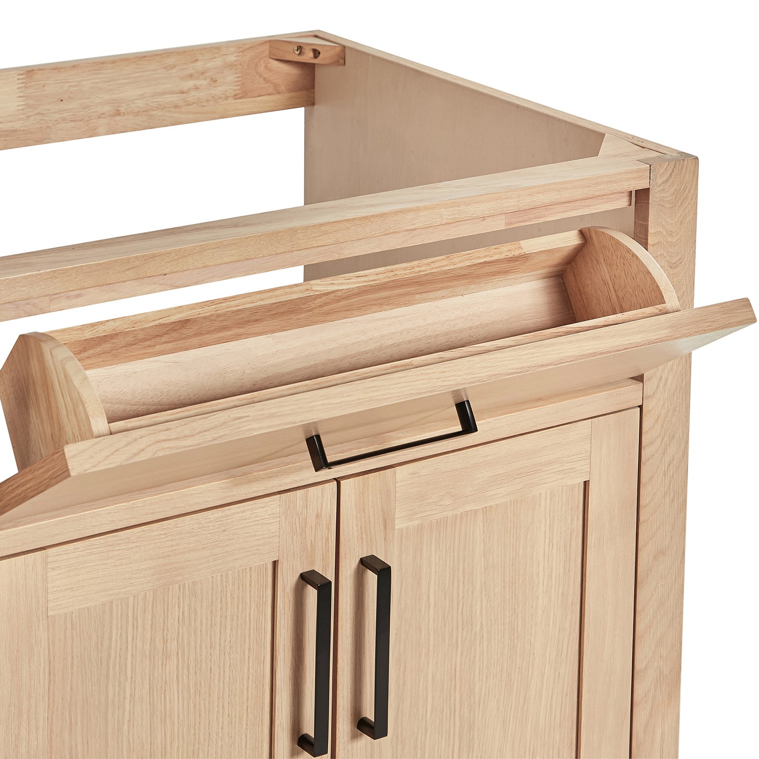 Ariel T042S-R-BC Hepburn 42″ Single – Oak / Matte Black Hardware