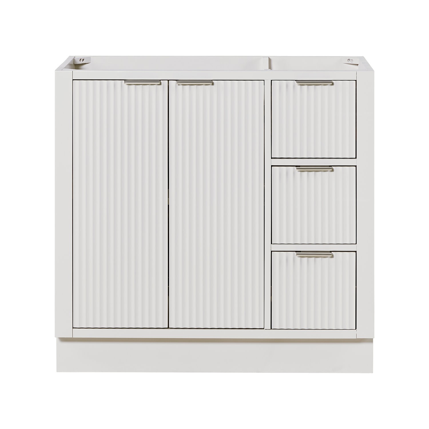 Ariel P36-L-BC Milan 36″ Single – Warm White / Brushed Nickel Hardware