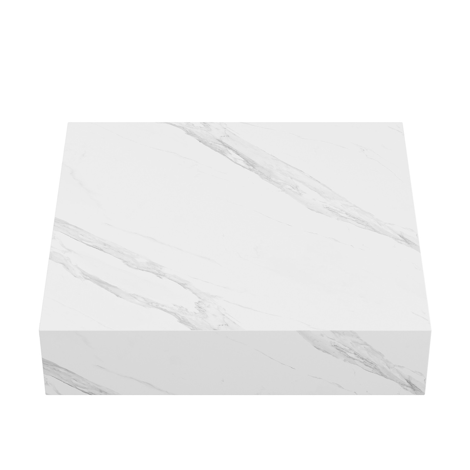 Swiss Madison SM-WSM600-SH Monaco 24″ Stone Composite Vanity Top – White